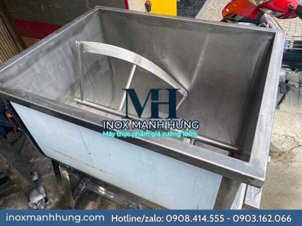 Máy trộn bột nằm ngang 50kg Máy trộn bột nằm ngang 50kg