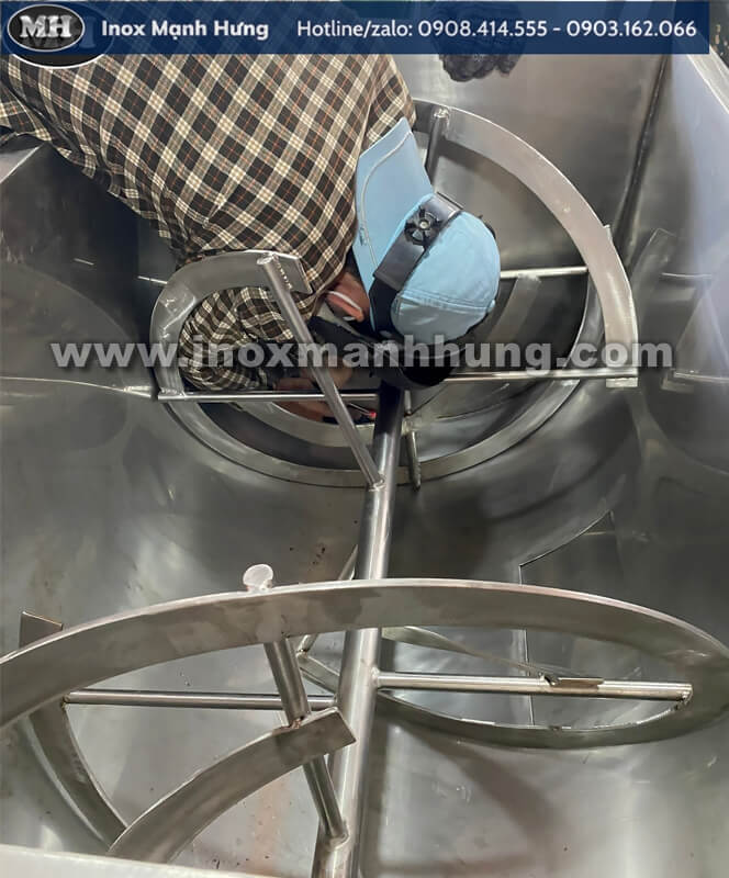 Máy trộn bột ướt công nghiệp