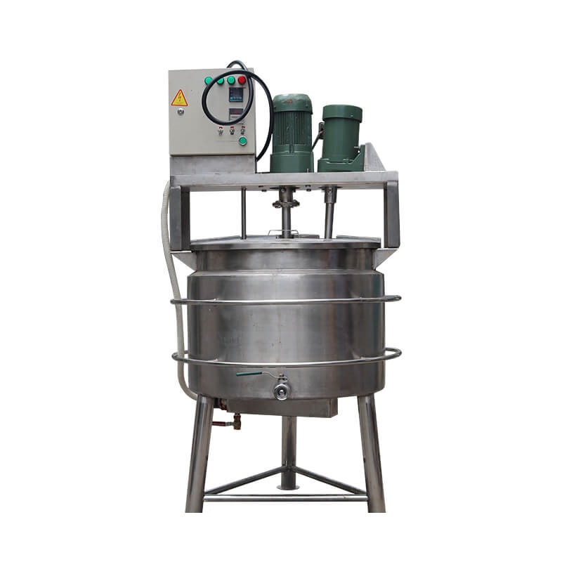 Nồi nấu trà sữa 80 lít có cánh khuấy 2 Nồi nấu trà sữa 80 lít có cánh khuấy 1