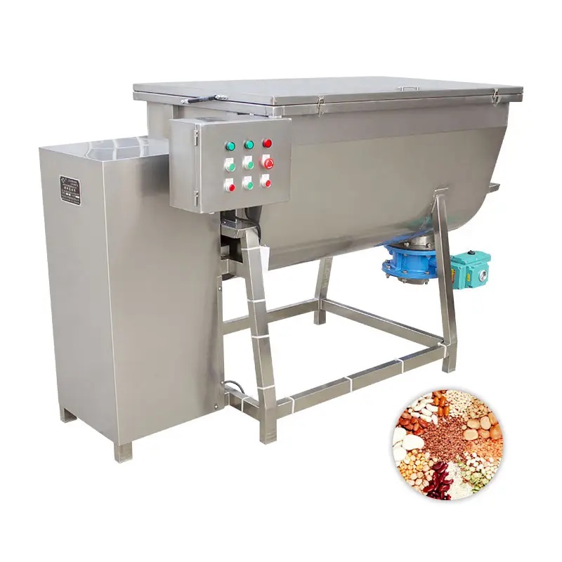 Máy trộn lật ngang gia nhiệt 25kg Máy trộn lật ngang gia nhiệt 25kg