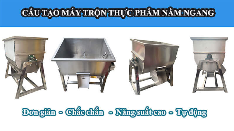 Hướng dẫn chi tiết lắp đặt máy trộn thực phẩm nằm ngang 6 Hướng dẫn chi tiết lắp đặt máy trộn thực phẩm nằm ngang 5