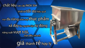 Huong Dan Chi Tiet Lap Dat May Tron Thuc Pham Nam Ngang