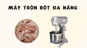 Có nên trộn bột bằng máy xay thịt