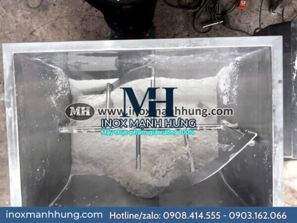 Máy trộn bột bắp gia nhiệt